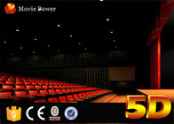 Μεγάλη κυρτή κινηματογραφική αίθουσα 2-200 οθόνης 4D καθίσματα συναισθηματικά και ειδικό εφέ