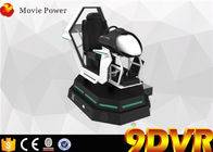 Ζωηρό αυτοκίνητο 9D Simnulator εικονικής πραγματικότητας πλατφορμών αγώνα παιχνιδιών κινήσεων 3 Dof Drive