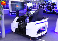 2 DOF Arcade μηχανή προσομοιωτών αγώνα κινήσεων αυτοκινήτων προσομοιωτών παιχνιδιών 9D παιχνιδιού για τα παιδιά