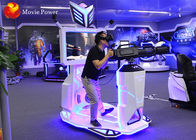 διαστημική μηχανή παιχνιδιών μάχης πυροβολισμού λούνα παρκ HTC Vive περιπατητών Gatling στάσεων 9d VR