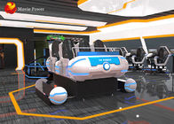 Προσαρμοσμένο σχέδιο λούνα παρκ εδρών κινήσεων προσομοιωτών VR χρώματος 9D