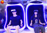Μαγική 9D VR αυγών εσωτερική ψυχαγωγία ρόλερ κόστερ καθισμάτων VR προσομοιωτών διπλή