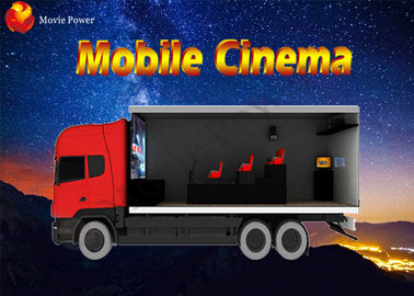Εύκαμπτος κινητός προσομοιωτής καμπινών 5D φορτηγών κινηματογραφικών αιθουσών με την πτητική έδρα κινήσεων