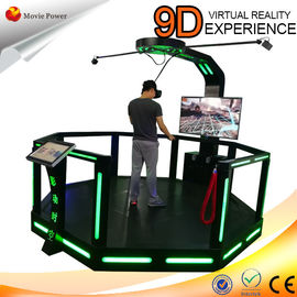 VR φορητός εξοπλισμός ψυχαγωγίας προσομοιωτών εικονικής πραγματικότητας μηχανών παιχνιδιών πυροβολισμού πυροβόλων όπλων