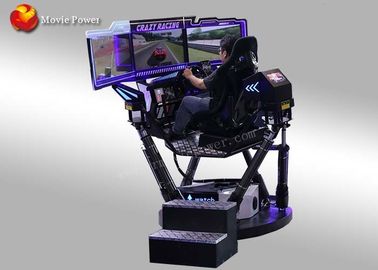 360 δυναμικός 9D VR προσομοιωτής 3 βαθμού μηχανές παιχνιδιών Arcade οθονών