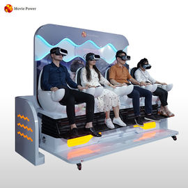 Εσωτερικό παιχνίδι 4 Immersive Vr νέων προϊόντων προσομοιωτής κινηματογράφων εικονικής πραγματικότητας 9d Seaters