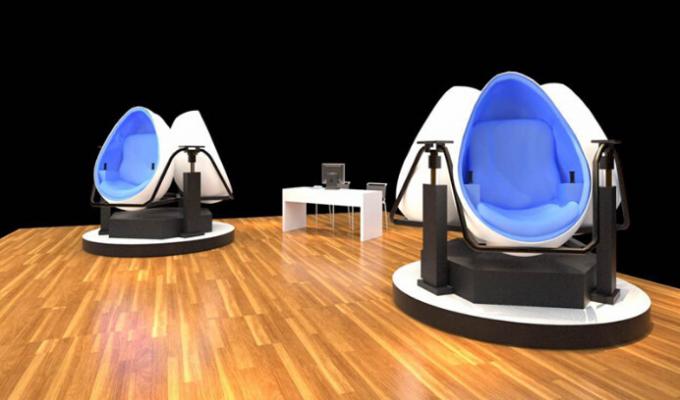 Ηλεκτρικό SGS εδρών αυγών κινηματογράφων γυαλιών 9D VR εικονικής πραγματικότητας τρισδιάστατο 0