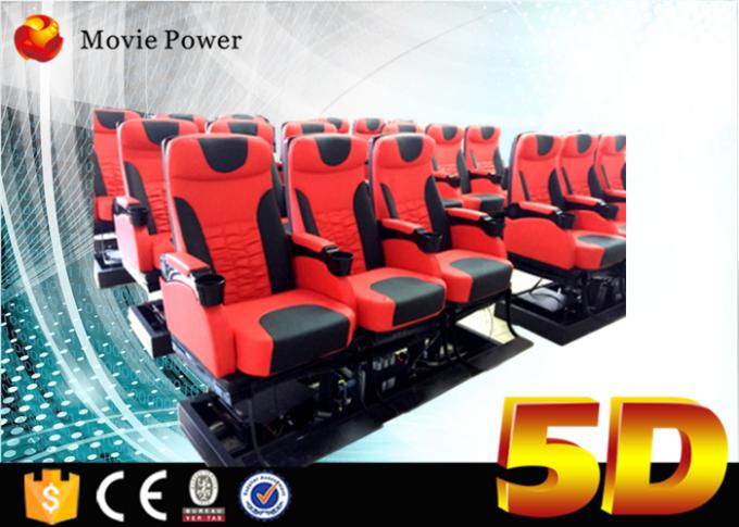 Διεγερτικός θεάτρων κινηματογράφων υδραυλικών και ηλεκτρικών συστημάτων 5D με την έδρα κινήσεων 4d 0