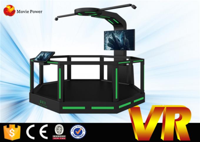 XD απόσπασμα κινηματογράφων Vr εξοπλισμού παιχνιδιών μάχης πυροβολισμού θεάτρων με HTC Vive 0