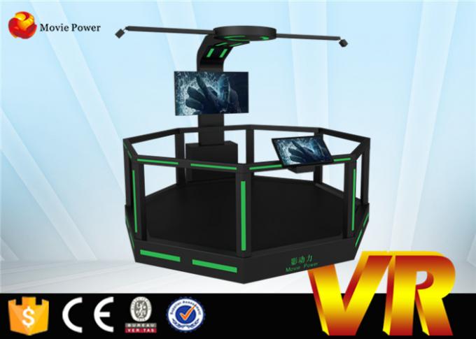 9D πυροβολισμός HTC Vive περιπατητών που στέκεται επάνω 9D VR για το CE προσομοιωτών παιχνιδιών μάχης 0