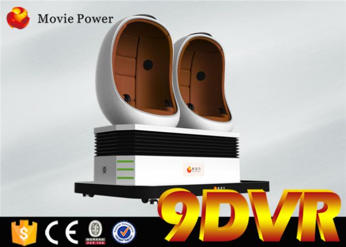 1 2 3 κινηματογράφος καθισμάτων 9d Vr που γίνεται από τη δύναμη κινηματογράφων, ηλεκτρικός προσομοιωτής 9d Vr 0