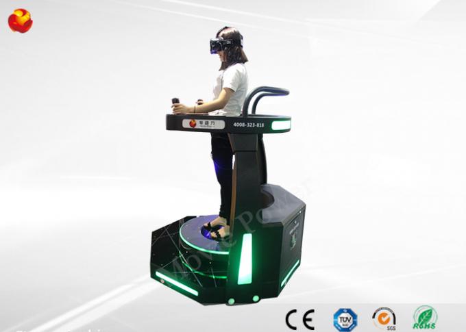 Κινηματογράφος δύναμης 9D VR κινηματογράφων που στέκεται τη μηχανή παιχνιδιών πυροβολισμού κινηματογράφων εικονικής πραγματικότητας 0