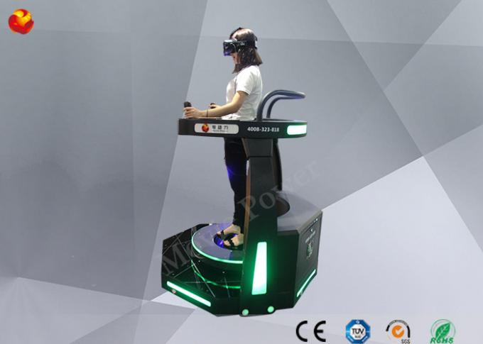 Ελεύθερος προσομοιωτής 1 μάχης εικονικής πραγματικότητας 9D Sinema πιστοποιητικών 220V CE άνθρωποι 0