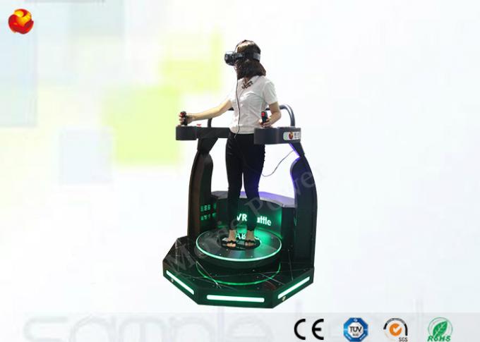 Εικονική πραγματικότητα προσομοιωτών μάχης κινηματογράφων μηχανών 9D VR Arcade παιχνιδιών με τη δύναμη κινηματογράφων 0
