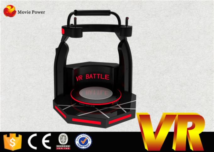 3 DOF 9D VR ελεύθερος εξοπλισμός εικονικής πραγματικότητας προσομοιωτών παιχνιδιών 9D μάχης κινηματογράφων 0