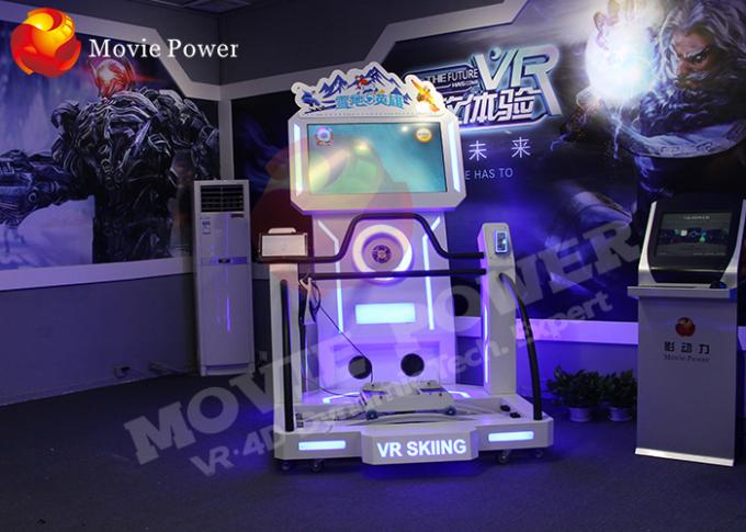 Εξοπλισμός εικονικής πραγματικότητας μηχανών προσομοιωτών Arcade προσομοιωτών εικονικής πραγματικότητας σκι 9d 0