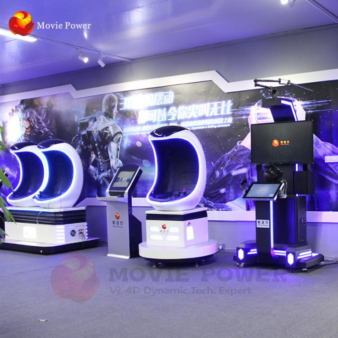 Ενήλικο εσωτερικό Treadmill VR που παλεύει τον τηλεοπτικό προσομοιωτή 360 παιχνιδιών αναβατών κινήσεων Againest ελεύθερη πλατφόρμα 0