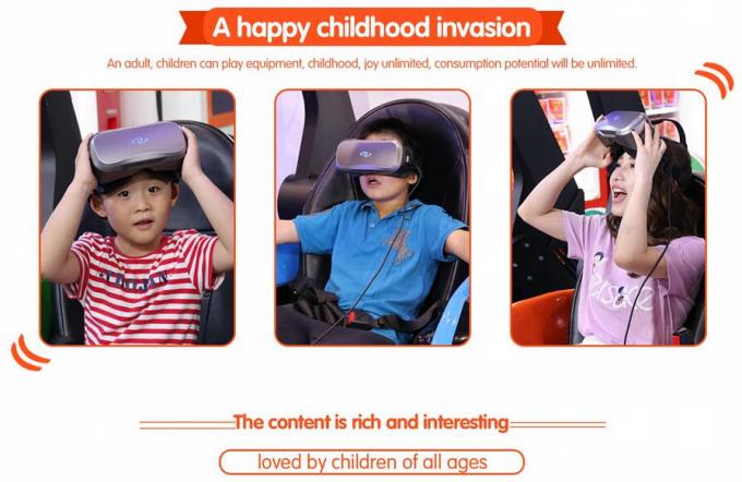 Σταθερός κινηματογράφος παιδιών 9D VR δομών με τη σε πραγματικό χρόνο εξουσιοδότηση επίδειξης/ένα έτος 3