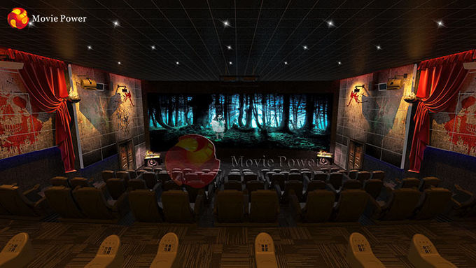 Ταινίες τρόμου 3 Dof 4d 5d σύστημα θεάτρων κινηματογράφων 0