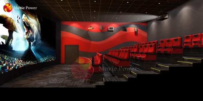 Κινηματογραφική αίθουσα κινηματογράφων 4D λούνα παρκ περισσότερο από 150pcs 0