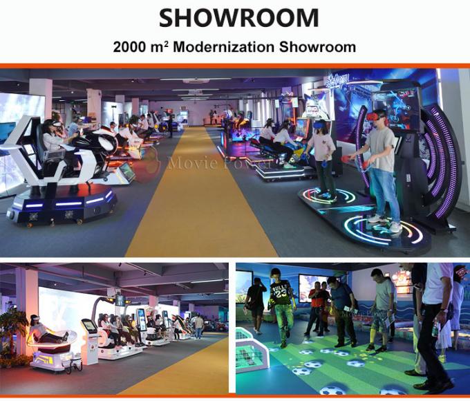 VR του AR θεματικών πάρκων Arcade παιδιών γύρου τοίχων διαλογικός εξοπλισμός παιδικών χαρών παιχνιδιών εσωτερικός 2