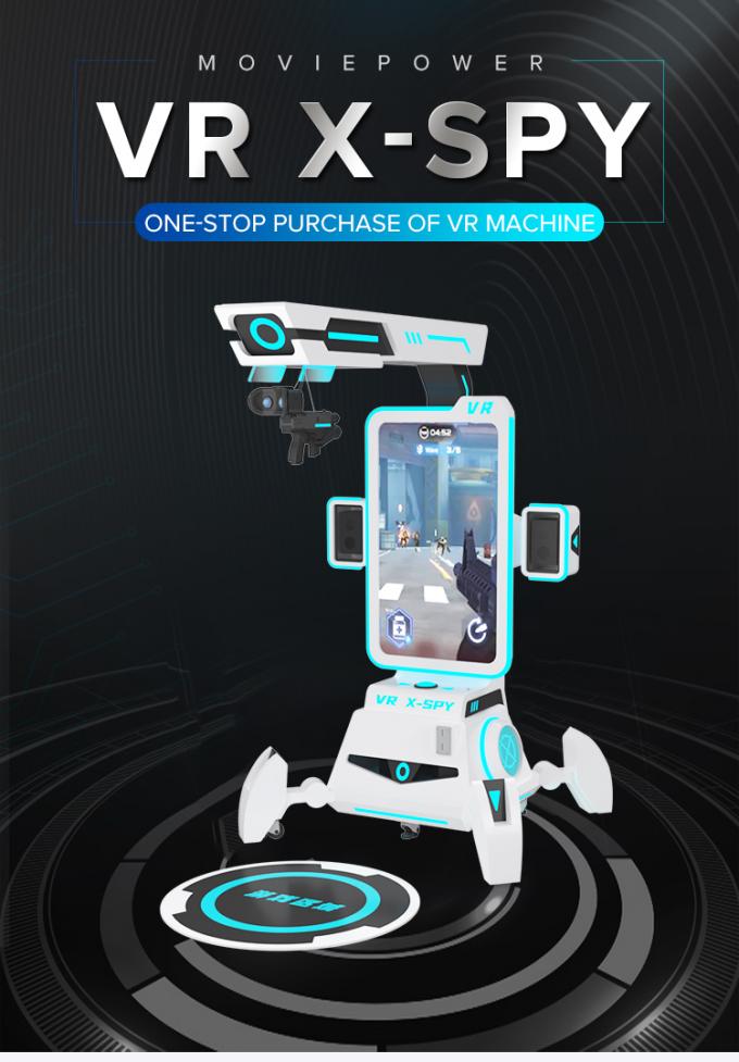 1 εξοπλισμός διασκέδασης πυροβολισμού παιχνιδιών VR Arcade προσομοιωτών εικονικής πραγματικότητας παικτών για τη λεωφόρο 0