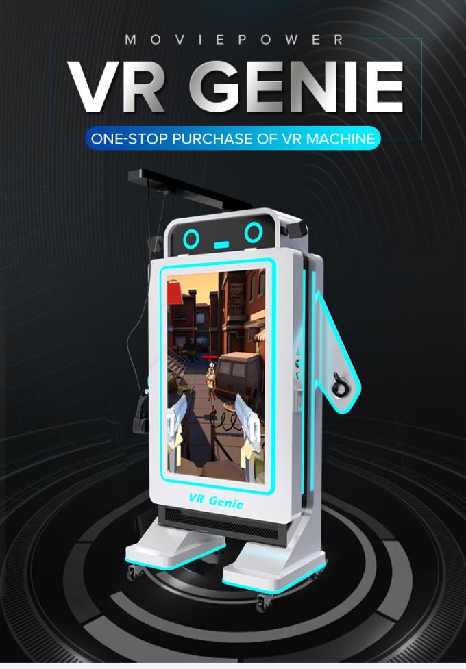 Χρησιμοποιημένος 9D παιχνιδιών δύναμης VR κινηματογράφων διαλογικός προσομοιωτής παιχνιδιών εξοπλισμού νόμισμα 0