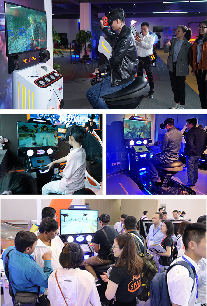 Ιππασία 4D 8D 9D Εικονικό Συγκροτητή Πραγματικότητας VR Arcade Game Machine 1
