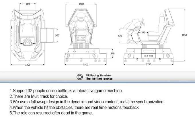 360 περιστρεφόμενος προσομοιωτής VR αγωνιστικό αυτοκίνητο διασκέδαση οδήγηση προσομοιωτής Arcade αυτοκίνητο οδήγηση παιχνίδι μηχανή 4