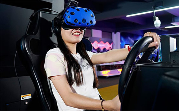 VR Racing για εσωτερικό παιδικό χώρο Racing Driving Simulator Virtual Reality Game 9D VR εξοπλισμός παιχνιδιών 1