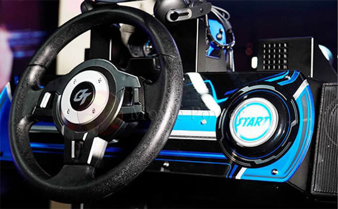VR Racing για εσωτερικό παιδικό χώρο Racing Driving Simulator Virtual Reality Game 9D VR εξοπλισμός παιχνιδιών 5