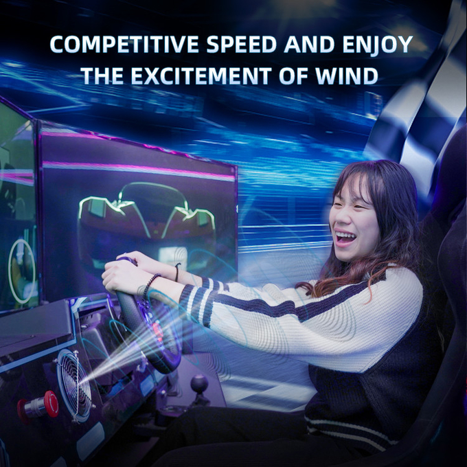 6 dof Hydraulic Racing Simulator VR Games Virtual Reality 3 Screen F1 Racing Simulator Οδηγός για την εκδήλωση του αγώνα 2