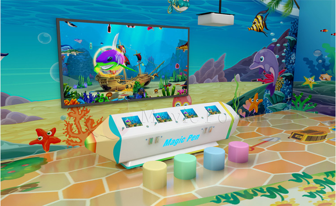 Παιδικά παιχνίδια 3d Διαδραστικό AR προβολέα Παιδικά παιχνίδια ζωγραφικής σε εσωτερικούς χώρους 3