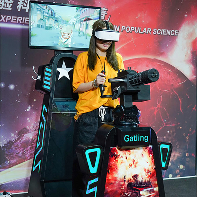 Εμπορικό 9d VR Πυροβολιστικό Παιχνίδι Μηχανή Πυροβολιστικό Πυροβολιστικό Εξοπλισμός Εικονικής Πραγματικότητας 3
