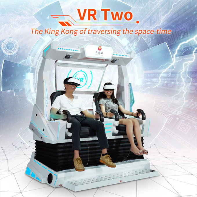 Δυναμικός κινηματογράφος 2 επίδρασης 9D VR μικρών επιχειρήσεων μηχανή εικονικής πραγματικότητας καθισμάτων 0