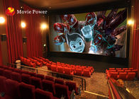Δίκαιη κινηματογραφική αίθουσα προσομοιωτών καντονίου 4D με την ηλεκτρική πλατφόρμα 3 Dof