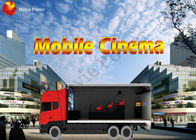 Δυναμικός 7d προσομοιωτής καθισμάτων 7d κινήσεων εδρών προβολέων ολογραμμάτων κινηματογράφων φορτηγών κινητός