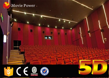 Κινηματογραφική αίθουσα ταινιών IMAX 4d 2 έως 200 καθίσματα με το Κίνημα Motional στο θεματικό πάρκο μεγάλων κλιμάκων