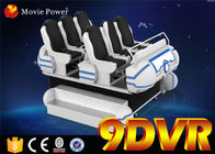 Ηλεκτρική οικογένεια 6 εδρών συστημάτων 9D VR 220V καθίσματα κατάλληλα για τα παιδιά και τους ενηλίκους