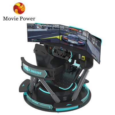 9d Vr 6 Dof Racing Car Simulator Εικονική Πραγματικότητα Παιχνίδι Arcade με 3 οθόνες