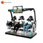 Δυναμικός προσομοιωτής κινηματογράφων λούνα παρκ 9d Vr εικονικής πραγματικότητας μηχανών παιχνιδιών