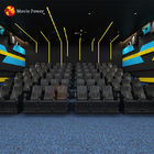 Εμπορικός 5d Immersive δυναμικός προσομοιωτής 6-10 κινηματογράφων πηγής καθίσματα