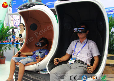 Το πάρκο Amument κινηματογράφων εικονικής πραγματικότητας KTV 9d οδηγά το αυγό δύο παιχνιδιών VR έδρες