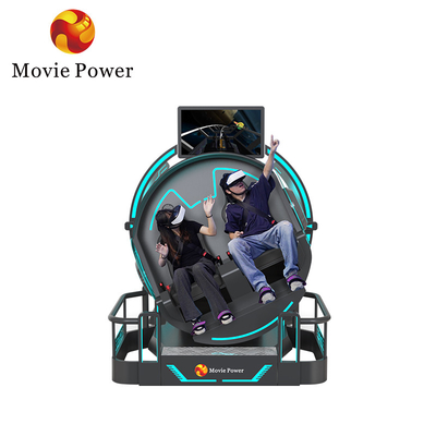 Έξυπνος έλεγχος VR 360 Flying Cinema 2 θέσεις 9D VR Roller Coaster Simulator