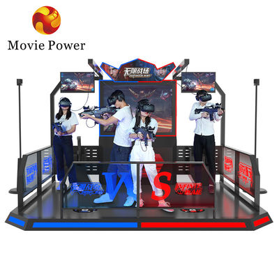 360 μοίρες 9d VR Shoot Simulator Vr Πυροβολιστικό παιχνίδι Arena Multiplayer Εξοπλισμός εικονικής πραγματικότητας