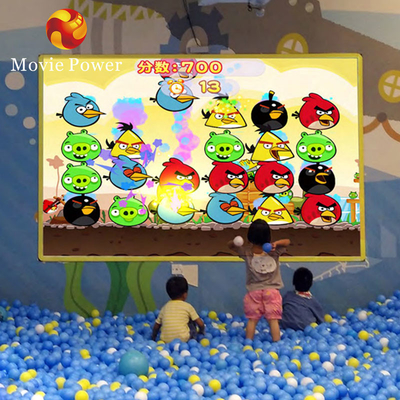 Μεγάλο πάτωμα τοίχου Projection παιχνίδια παιδιά Indoor Playground Park 3D Διαδραστικό παιχνίδι μπάλας για παιδιά