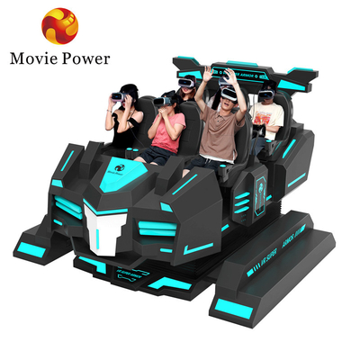 6 θέσεις Τροχαίο 3D VR Motion Chair για πάρκο ψυχαγωγιών