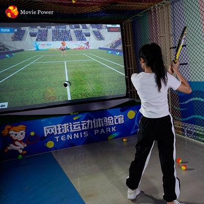 Διαλογικό παιχνίδι Vr εξοπλισμού αντισφαίρισης εικονικής πραγματικότητας παιχνιδιών 9d φυσικής ικανότητας αθλητικό