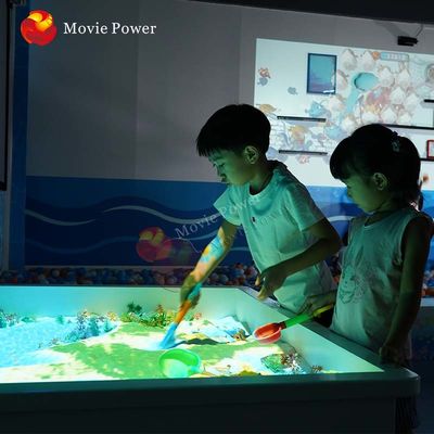 Παιδιών εσωτερικό παιδικών χαρών του AR διαλογικό παιχνιδιών κιβώτιο άμμου παιχνιδιών Multiplayer διαλογικό μαγικό