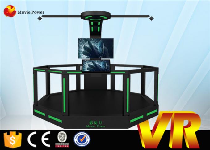 Τρελλός διαλογικός 9D VR κινηματογράφος HTC VIVE για τα παιχνίδια καισίου/on-line παιχνίδια πυροβολισμού πυροβόλων όπλων 0